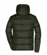 Herren Men's Padded Jacket Deep-forest/yellow 10468