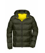 Herren Men's Padded Jacket Deep-forest/yellow 10468
