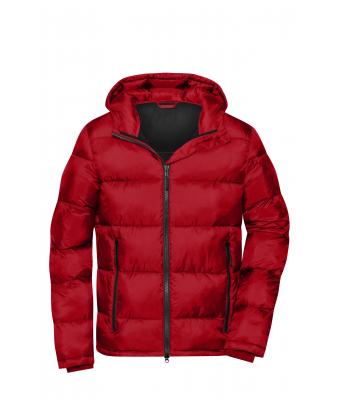 Homme Veste matelassée homme   GRS Rouge/noir 10468