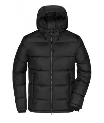 Homme Veste matelassée homme Noir/rouge 10468