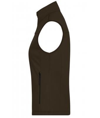 Femme Bodywarmer softshell femme   GRS Marron 10461