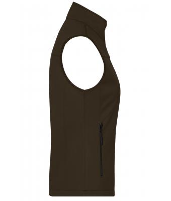 Femme Bodywarmer softshell femme   GRS Marron 10461