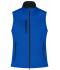 Damen Ladies' Softshell Vest Nautic-blue 10461