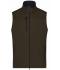 Herren Men's Softshell Vest   GRS Brown 10462