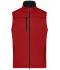 Herren Men's Softshell Vest   GRS Red 10462