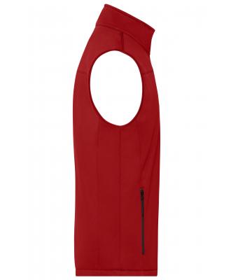 Men Men's Softshell Vest   GRS Red 10462