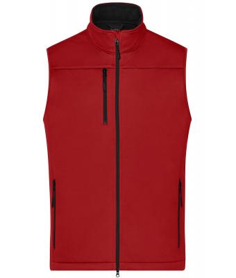 Men Men's Softshell Vest   GRS Red 10462