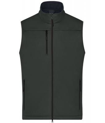 Men Men's Softshell Vest Graphite 10462