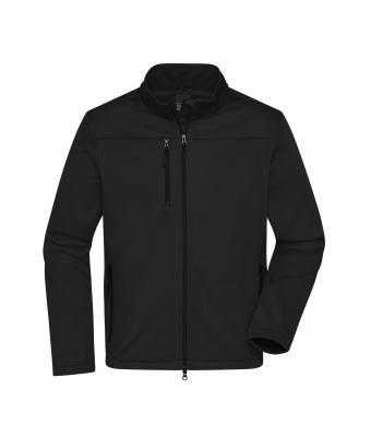 Men Men's Softshell Jacket Black 10464