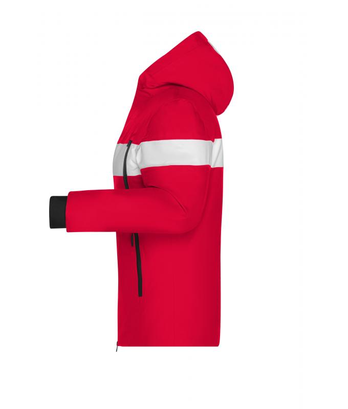 Damen Ladies' Wintersport Jacket Light-red/white 10544