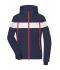 Dames Ladies' Wintersport Jacket Navy/wit 10544