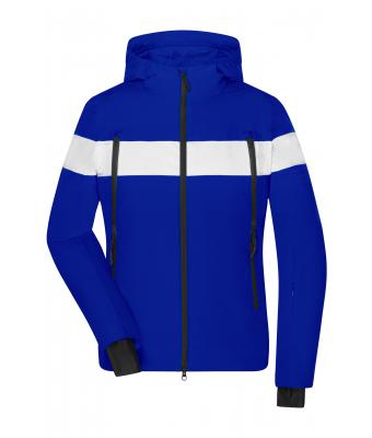 Dames Ladies' Wintersport Jacket Elektric-blauw/wit 10544