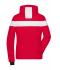 Dames Ladies' Wintersport Jacket Lichtrood/wit 10544