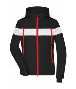 Femme Veste hiver femme Noir/blanc 10544