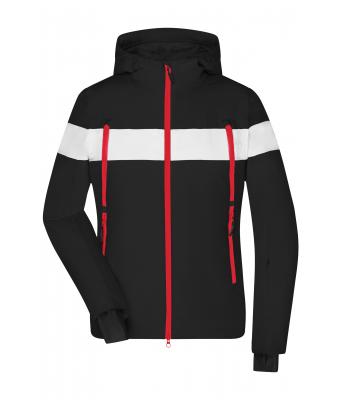 Femme Veste hiver femme Noir/blanc 10544