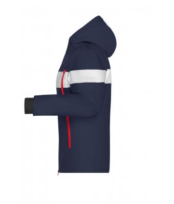 Femme Veste hiver femme Marine/blanc 10544