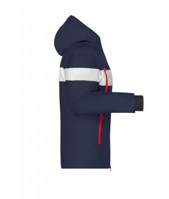 Femme Veste hiver femme Marine/blanc 10544