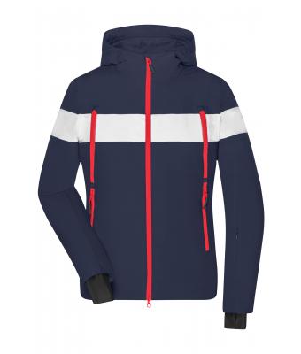Femme Veste hiver femme Marine/blanc 10544