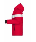 Femme Veste hiver femme Rouge-clair/blanc 10544