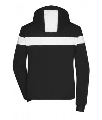 Men Men's Wintersport Jacket Black/white 10545
