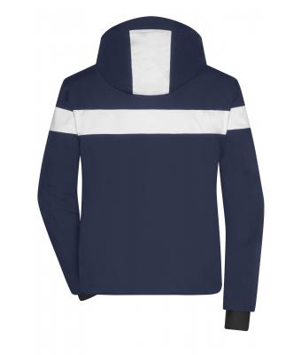 Heren Men's Wintersport Jacket Navy/wit 10545