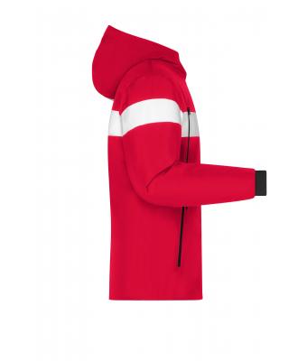 Heren Men's Wintersport Jacket Lichtrood/wit 10545