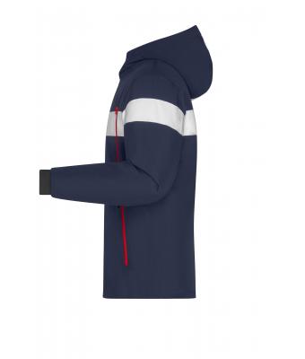 Homme Veste hiver homme Marine/blanc 10545