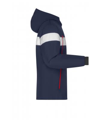 Homme Veste hiver homme Marine/blanc 10545