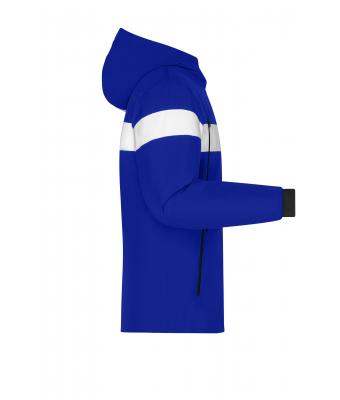 Homme Veste hiver homme Bleu-électrique/blanc 10545