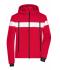 Homme Veste hiver homme Rouge-clair/blanc 10545