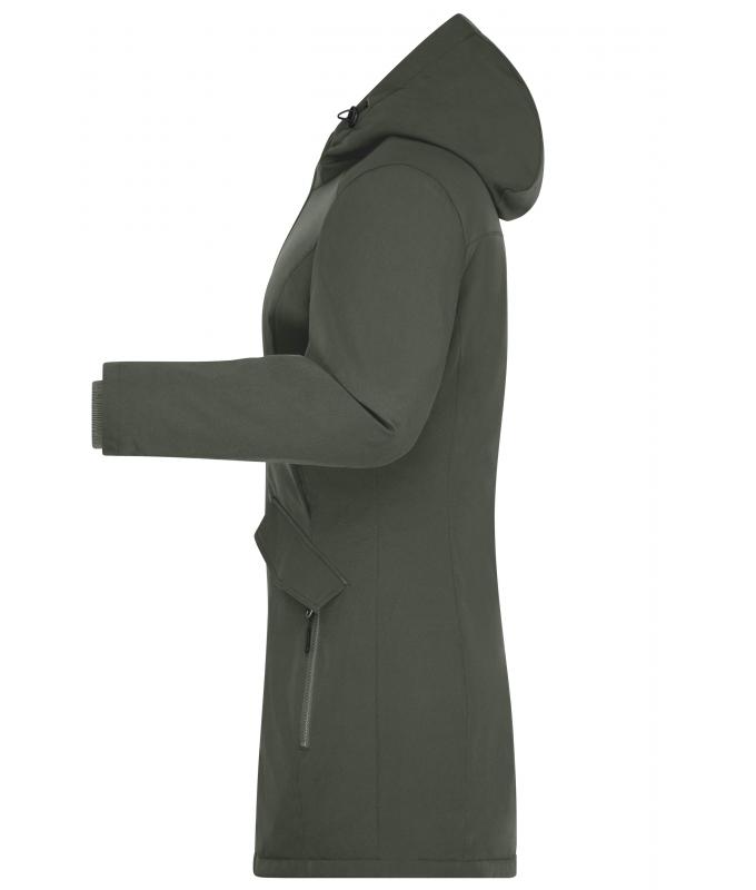 Damen Ladies' Business Parka Olive-green 10546