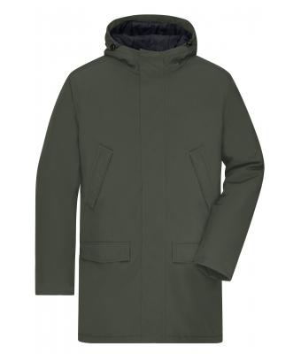 Herren Men's Business Parka Olive-green 10547