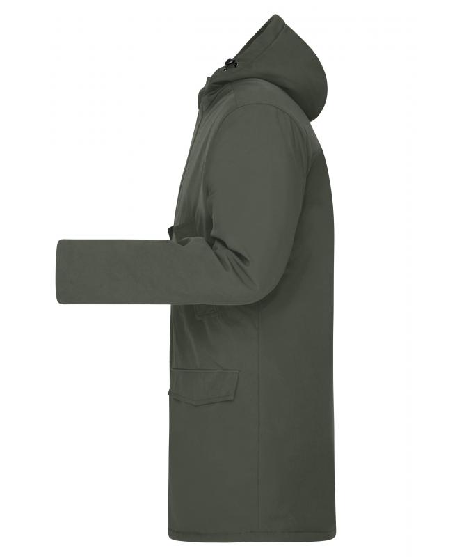 Homme Parka Business homme Olive-vert 10547