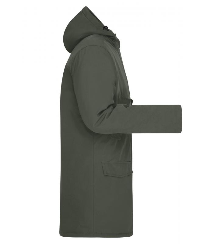 Homme Parka Business homme Olive-vert 10547