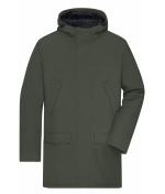 Homme Parka Business homme Olive-vert 10547