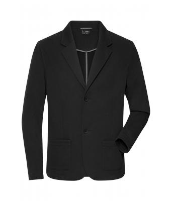 Herren Men's Business Blazer Black 10557