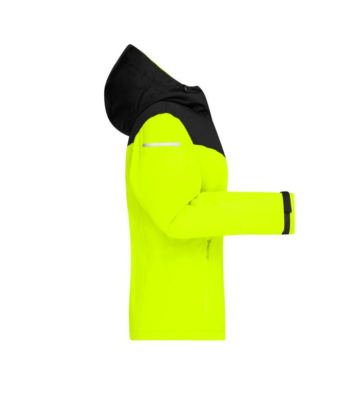 Damen Ladies' Allweather Jacket Bright-yellow/black 10549
