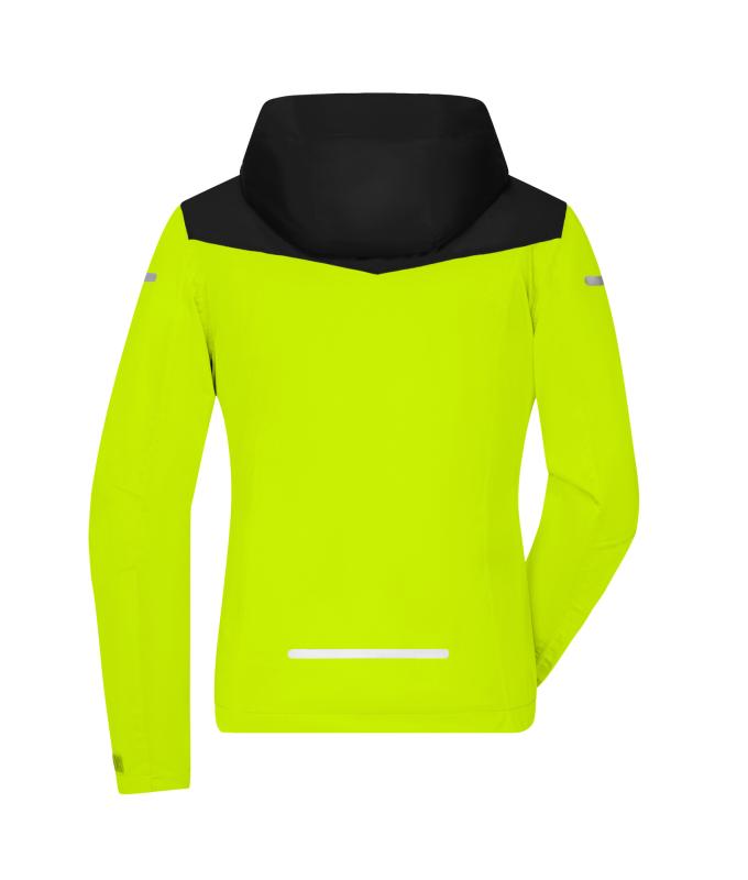 Damen Ladies' Allweather Jacket Bright-yellow/black 10549