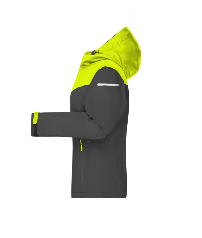 Ladies Ladies' Allweather Jacket Carbon/bright-yellow/carbon 10549