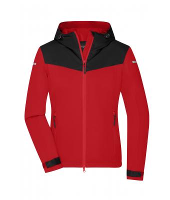 Dames Ladies' Allweather Jacket Lichtrood/zwart/lichtrood 10549