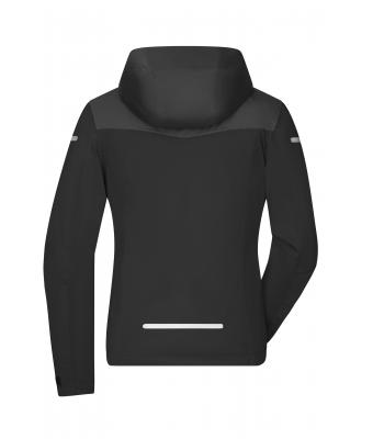 Femme Veste 4 saisons pour femmes   GRS Noir/carbone/rouge-clair 10549