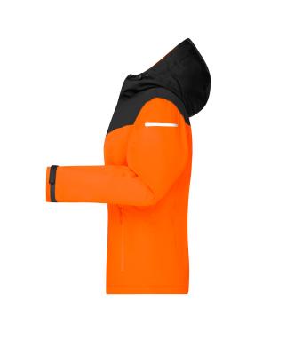 Femme Veste 4 saisons pour femmes   GRS Orange-fluo/noir 10549