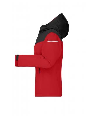 Femme Veste 4 saisons pour femmes   GRS Rouge-clair/noir/rouge-clair 10549