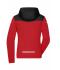 Femme Veste 4 saisons pour femmes   GRS Rouge-clair/noir/rouge-clair 10549