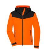 Femme Veste 4 saisons pour femmes Orange-fluo/noir 10549