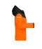 Femme Veste 4 saisons pour femmes Orange-fluo/noir 10549