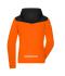 Femme Veste 4 saisons pour femmes Orange-fluo/noir 10549