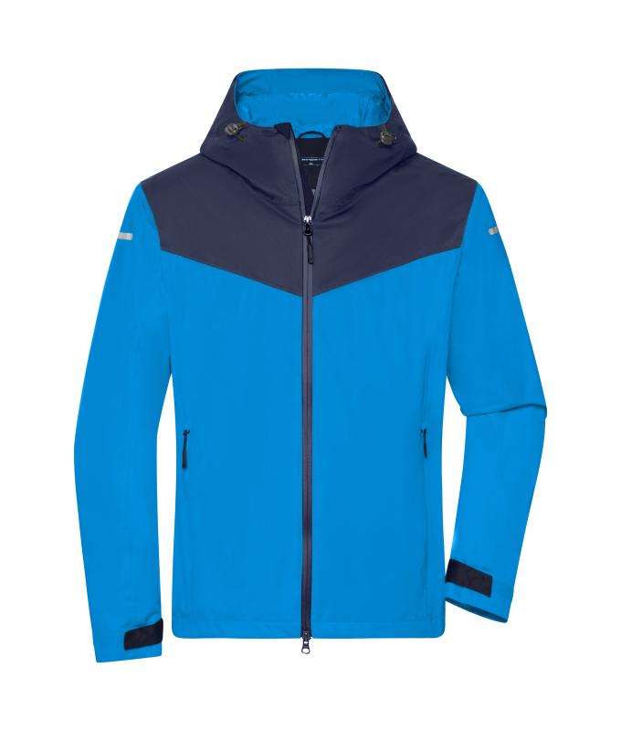 Men Men's Allweather Jacket Bright-blue/navy/bright-blue 10550
