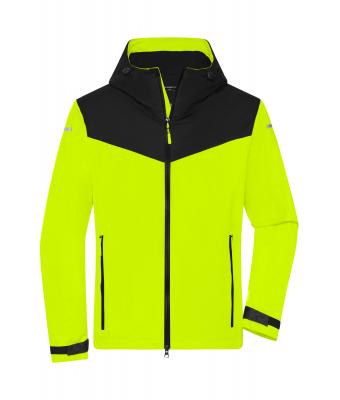 Heren Men's Allweather Jacket Felgeel/zwart 10550