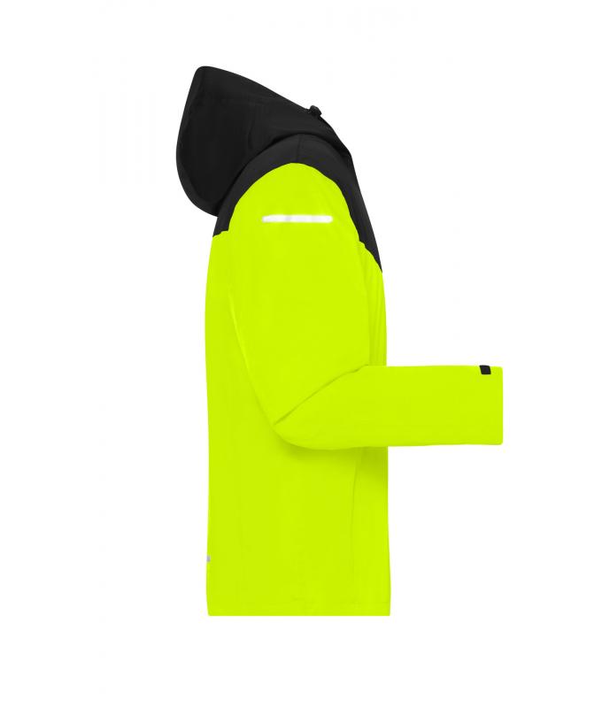 Herren Men's Allweather Jacket Bright-yellow/black 10550